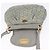 Borsa a Tracolla Miu Miu Camoscio Grigio Tono Oro Auth 200371A Marrone - vista 10