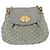 Borsa a Tracolla Miu Miu Camoscio Grigio Tono Oro Auth 200371A Marrone - vista 13
