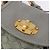 Borsa a Tracolla Miu Miu Camoscio Grigio Tono Oro Auth 200371A Marrone - vista 18