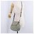 Borsa a Tracolla Miu Miu Camoscio Grigio Tono Oro Auth 200371A Marrone - vista 26