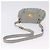 Borsa a Tracolla Miu Miu Camoscio Grigio Tono Oro Auth 200371A Marrone - vista 7