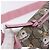 Borsello per bambini GUCCI GG Supreme PVC Rosa Argento 502095 Auth 202183M - vista 20