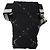 Borsello da vita CHANEL Travel Line in nylon nero e argento CC Auth 198646A - vista 2