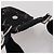Borsello da vita CHANEL Travel Line in nylon nero e argento CC Auth 198646A - vista 6
