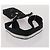 Borsello da vita CHANEL Travel Line in nylon nero e argento CC Auth 198646A - vista 7