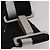 Borsello da vita CHANEL Travel Line in nylon nero e argento CC Auth 198646A - vista 8