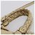 Borsa a mano Miu Miu in pelle 2way Beige Tono Oro Auth 167578A - vista 15