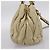 Borsa a mano Miu Miu in pelle 2way Beige Tono Oro Auth 167578A - vista 3
