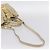 Borsa a mano Miu Miu in pelle 2way Beige Tono Oro Auth 167578A - vista 9