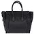 Céline CELINE Luggage Mini Shopper Hand Bag Leather Black Gold Auth 199051A Nero D'oro - vista 2