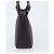 Borsa Tote SAINT LAURENT in pelle marrone scuro argento Auth hk4053 - vista 4
