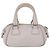 Borsa a mano CHANEL in pelle bianca e argento CC Auth 200073V Bianco - vista 2