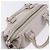 Borsa a mano CHANEL in pelle bianca e argento CC Auth 200073V Bianco - vista 6