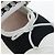 Chaussures de ballet Miu Miu Canvas 36.5 Black White Auth 199940M Noir Blanc - vue 17