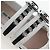 Chaussures de ballet Miu Miu Canvas 36.5 Black White Auth 199940M Noir Blanc - vue 19