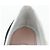 Chaussures de ballet Miu Miu Canvas 36.5 Black White Auth 199940M Noir Blanc - vue 26