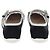 Chaussures de ballet Miu Miu Canvas 36.5 Black White Auth 199940M Noir Blanc - vue 3