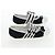 Chaussures de ballet Miu Miu Canvas 36.5 Black White Auth 199940M Noir Blanc - vue 5