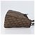 Borsa a catena Christian Dior Trotter Canvas PVC Romantic Brown Silver Auth 201909V Marrone Argento - vista 4