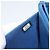 CHANEL Matelasse Trendy CC Chain Wallet Lamb Skin Blue Silver CC Auth 199460SAM Argento - vista 11