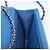 CHANEL Matelasse Trendy CC Chain Wallet Lamb Skin Blue Silver CC Auth 199460SAM Argento - vista 22