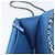 CHANEL Matelasse Trendy CC Chain Wallet Lamb Skin Blue Silver CC Auth 199460SAM Argento - vista 23