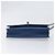CHANEL Matelasse Trendy CC Chain Wallet Lamb Skin Blue Silver CC Auth 199460SAM Argento - vista 5