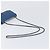 CHANEL Matelasse Trendy CC Chain Wallet Lamb Skin Blue Silver CC Auth 199460SAM Argento - vista 7