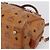 Borsa a mano MCM Vicetos PVC Pelle 2way Marrone Tono Oro Auth 200849 - vista 12