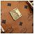 Borsa a mano MCM Vicetos PVC Pelle 2way Marrone Tono Oro Auth 200849 - vista 17