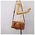 Borsa a mano MCM Vicetos PVC Pelle 2way Marrone Tono Oro Auth 200849 - vista 24