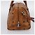 Borsa a mano MCM Vicetos PVC Pelle 2way Marrone Tono Oro Auth 200849 - vista 4