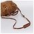 Borsa a mano MCM Vicetos PVC Pelle 2way Marrone Tono Oro Auth 200849 - vista 9