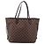 Borsa Tote LOUIS VUITTON Damier Ebene Neverfull MM N51105 LV Auth 199447 - vista 13