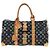 Borsa LOUIS VUITTON Monogram Multicolor Keepall 45 Nera M92640 Auth 196577SAV Nero - vista 13