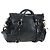 Borsa a mano Miu Miu con fiocco laterale in pelle 2way Nero Oro Auth am12564V D'oro