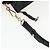 Borsa a mano Miu Miu con fiocco laterale in pelle 2way Nero Oro Auth am12564V D'oro - vista 9