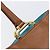 Borsa a mano Miu Miu in pelle marrone tono oro Auth 199360V - vista 10