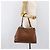 Borsa a mano Miu Miu in pelle marrone tono oro Auth 199360V - vista 20