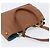 Borsa a mano Miu Miu in pelle marrone tono oro Auth 199360V - vista 6