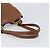 Borsa a mano Miu Miu in pelle marrone tono oro Auth 199360V - vista 7