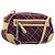 Borsa a tracolla BURBERRY Nova Check Blue Label in tela Bordeaux Argento Auth hk4042V Bordò