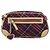Borsa a tracolla BURBERRY Nova Check Blue Label in tela Bordeaux Argento Auth hk4042V Bordò - vista 13