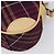 Borsa a tracolla BURBERRY Nova Check Blue Label in tela Bordeaux Argento Auth hk4042V Bordò - vista 15