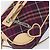 Borsa a tracolla BURBERRY Nova Check Blue Label in tela Bordeaux Argento Auth hk4042V Bordò - vista 18