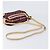 Borsa a tracolla BURBERRY Nova Check Blue Label in tela Bordeaux Argento Auth hk4042V Bordò - vista 7