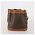 Céline CELINE Dior Trotter Macadam Shoulder Bag Canvas PVC 2 Set Brown Red Auth gh2338 Marrone Rosso - vista 3