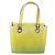 Borsa Salvatore Ferragamo Gancini in pelle 2way Giallo Argento Auth 196351 - vista 2