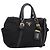 Borsa a Mano PRADA Nylon Pelle 2way Nero Oro Auth 199485A D'oro
