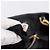 Borsa a Mano PRADA Nylon Pelle 2way Nero Oro Auth 199485A D'oro - vista 12